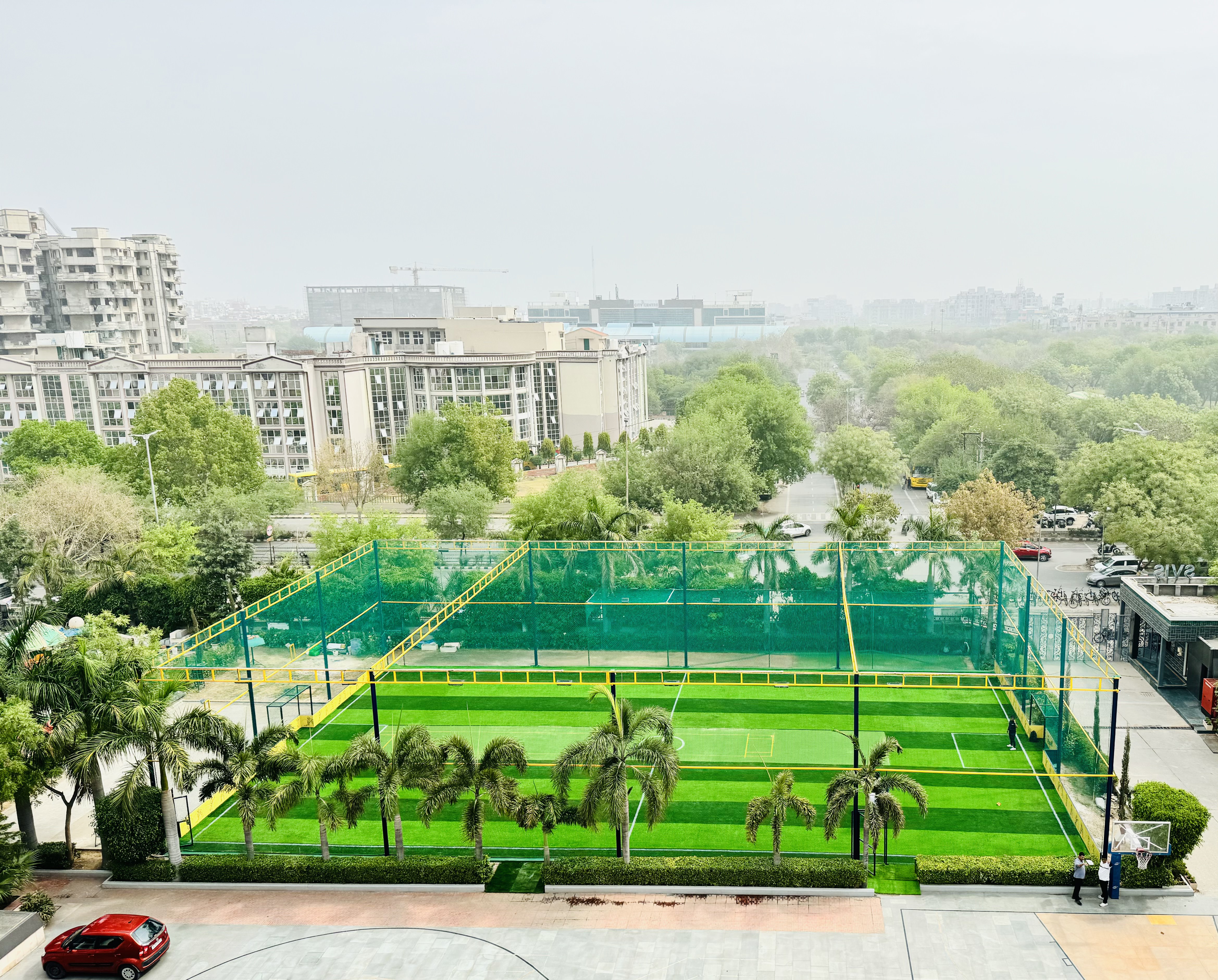 Sports facility at Adriel High School